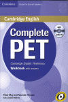 (11).COMPLETE PET (WB+KEY+CD) SPANISH SPEAKERS